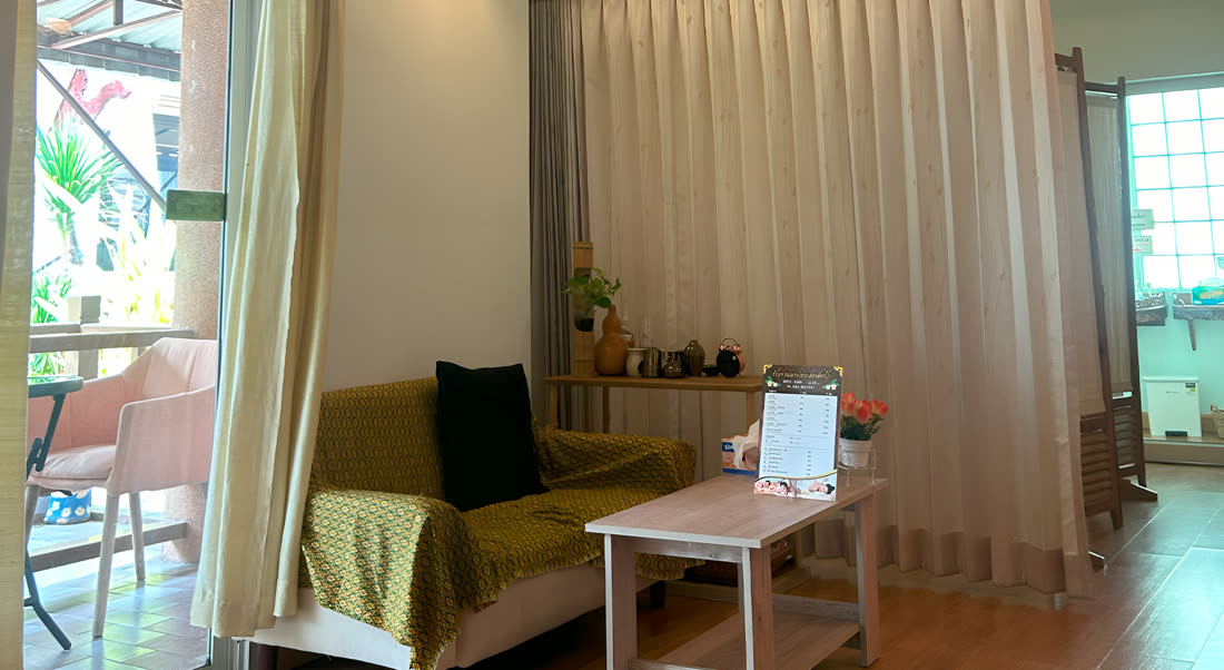 Waiting area at Ranchuan Thai Massage Khon Kaen